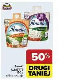 Carrefour Serek z ziołami bez laktozy Hochland Almette oferta