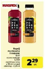 Carrefour Napój jabłko mango Tymbark Po Prostu oferta