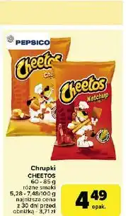 Carrefour Chrupki cheese Cheetos oferta