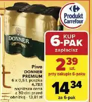 Carrefour Piwo Donner Premium oferta