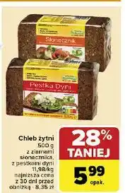 Carrefour Chleb z pestkami dyni Mestemacher oferta