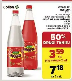 Carrefour Oranżada czerwona Hellena oferta