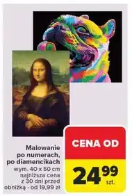 Carrefour Malowanie diamentami 40 x 50 cm Ziemia Obiecana oferta
