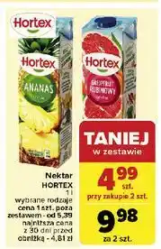 Carrefour Nektar grejpfrut rubinowy Hortex oferta