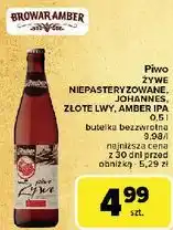 Carrefour Piwo Amber Ipa oferta