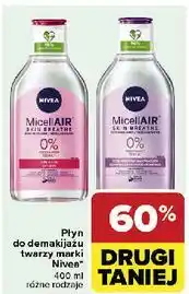 Carrefour Płyn micelarny formuła 3w1 cera sucha Nivea Micellair oferta