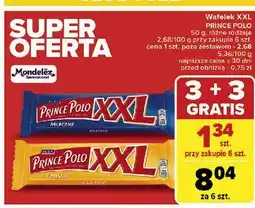 Carrefour Wafelek classic Prince Polo Xxl oferta