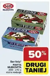 Carrefour Ser sałatkowo-kanapkowy 16 % Mlekovita Favita oferta