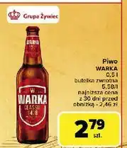 Carrefour Piwo Warka oferta