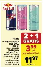 Carrefour Napój energetyczny pink owoce leśne Red Bull oferta