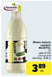 Carrefour Mleko 2% Łaciate oferta