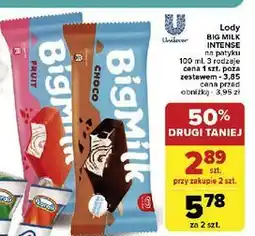 Carrefour Lód fruit Algida Big Milk oferta