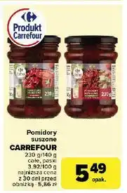 Carrefour Pomidory suszone całe w oleju z przyprawami Carrefour oferta