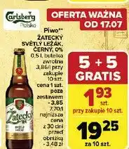 Carrefour Piwo Zatecky 0% oferta