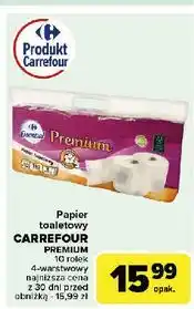 Carrefour Papier toaletowy premium Carrefour Essential oferta