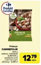Carrefour Pistacje niesolone Carrefour oferta