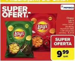 Carrefour Chipsy papryka Lay's oferta