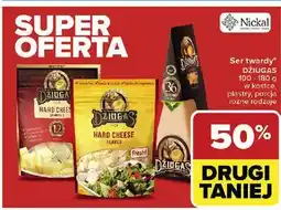 Carrefour Ser dojrzewający tarty twardy Dziugas oferta