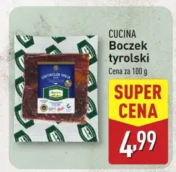 ALDI Boczek tyrolski Cucina oferta
