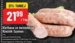 Polomarket Kiełbasa ze świniobicia Rzeźnik Szymon oferta