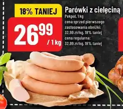 Polomarket Parówki z cielęciną Pekpol oferta