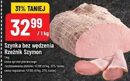 Polomarket Szynka bez wędzenia Rzeźnik Szymon oferta