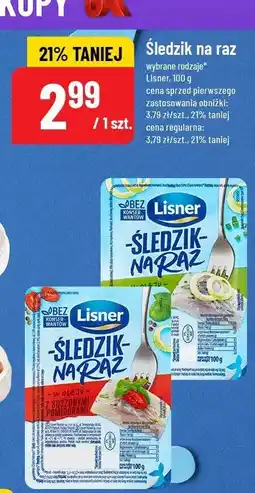 Polomarket Śledź Lisner na raz oferta