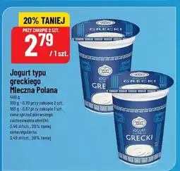 Polomarket Jogurt typu greckiego Mleczna Polana oferta