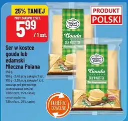 Polomarket Ser w kostce gouda lub edamski Mleczna Polana oferta