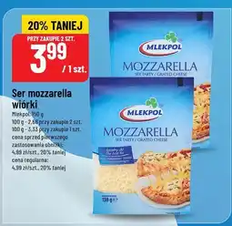 Polomarket Ser mozzarella wiórki Mlekpol oferta