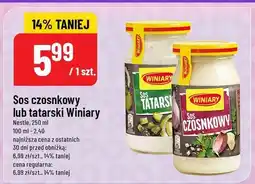 Polomarket Sos czosnkowy lub tatarski Winiary oferta