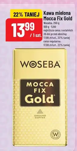 Polomarket Kawa mielona Woseba Mocca Fix Gold oferta