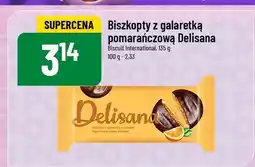 Polomarket Biszkopty z galaretką pomarańczową Delisana oferta