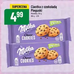 Polomarket Ciastka z czekoladą Pieguski Milka oferta