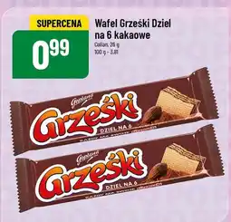 Polomarket Wafel Grześki Dziel na 6 kakaowe oferta