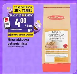 Polomarket Mąka orkiszowa pełnoziarnista Młyn Niedźwiady oferta