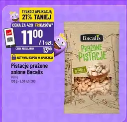 Polomarket Pistacje prażone solone Bacalis oferta