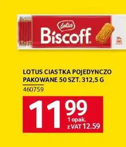 Selgros Lotus ciastka Biscoff oferta