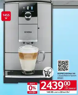 Selgros Ekspres do kawy Nivona 795 oferta
