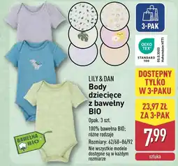 ALDI Body dziecięce Lily & Dan oferta
