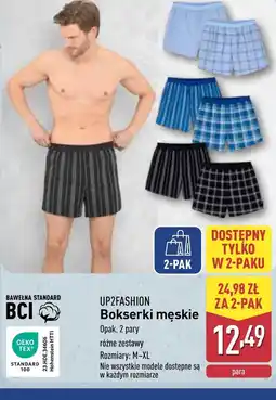 ALDI Bokserki Up2Fashion oferta