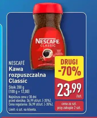 ALDI Kawa rozpuszczalna Nescafe oferta