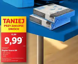 Lidl Papier ksero Crelando oferta
