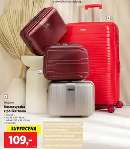 Lidl Kosmetyczka podróżna Wittchen oferta