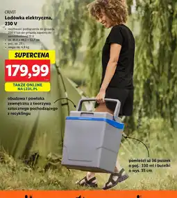 Lidl Lodówka turystyczna Crivit oferta