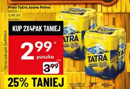 Delikatesy Centrum Piwo Tatra oferta