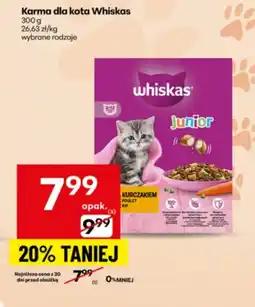 Delikatesy Centrum Karma dla kota Whiskas oferta