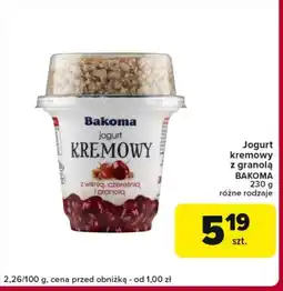 Globi Jogurt Bakoma oferta