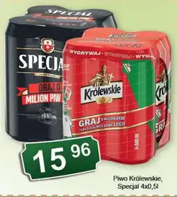 Eden Piwo Królewskie, Specjal oferta