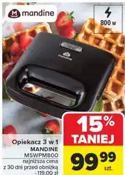 Carrefour Opiekacz 3w1 Mandine oferta
